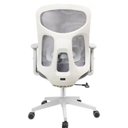 Ver imagem 5 de Kit com 6 Cadeiras Office Diretor Ajustavel e Ergonomica com Nr 17 Everest Cinza/Gelo