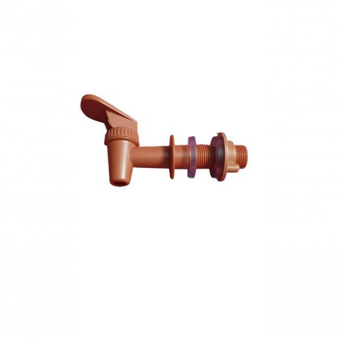 Torneira para Filtro Alavanca Superior Marrom Gama