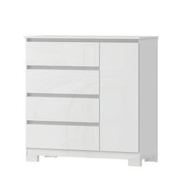 Conjunto Guarda-roupa 6 Portas Gliese com Cômoda 1 Porta 4 Gavetas Vega - 8