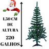 Árvore de Natal Pinheiro Canadense 150cm 220 Galhos - 5