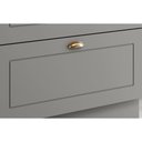 Ver imagem 3 de Balcão Cozinha Modulado Americana 2 Gavetas 80cm Cinza Henn