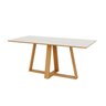 Mesa de Jantar Retangular 4 Lugares 180cm 100% MDF - 2