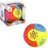 BOLA MALUCA MONTA E DESMONTA LUZ E SOM PULA VIBRA COLORIDA INFANTIL BRINQUEDO MUSICAL - 3