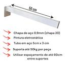 Ver imagem 5 de Bancada Reta para Cuba de Sobrepor 60x40x10 para Banheiro:Calacata