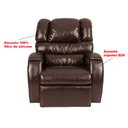 Ver imagem 2 de Poltrona Reclinável Imperial Zero Wall Courissimo:marrom 850