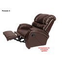 Ver imagem 4 de Poltrona Reclinável Imperial Zero Wall Courissimo:marrom 850
