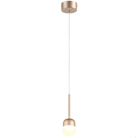 Pendente Dourado 8cm Led 6W 3000K Bivolt PARIS LUZ