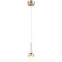 Ver imagem 1 de Pendente Dourado 8cm Led 6W 3000K Bivolt PARIS LUZ