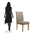 Ver imagem 5 de Conjunto para Sala de Jantar 1 Mesa Redonda com 4 Cadeiras Off White/Mel