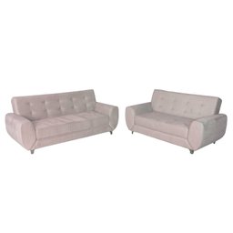 Conjunto de Sofás 3 e 2 Lugares Cristal - 2