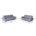 Ver imagem 3 de Conjunto de Sofás 3 e 2 Lugares Cristal