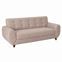 Ver imagem 2 de Sofá 3 Lugares 206cm 90cm x 82cm Cristal Bege