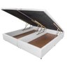 Box Baú Orthocrin Branco King Bipartido - 96x203x31 - 1