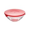 Conjunto 5 Tigelas de Vidro com Tampa de Plástico - Lyor - 3