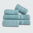 Ver imagem 1 de Jogo De Toalha 5 Pçs Gigante Felpuda Lisboa Verde