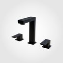 Ver imagem 1 de Misturador para Lavatório Mesa Bica Baixa Flaunt Preto Fosco Perflex