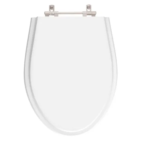 Tampa de Vaso em MDF Absolute Branco para bacia Ideal Standard