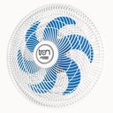 Ver imagem 1 de Ventilador Parede Lorena Branco Oscilante 127v Pás Azul