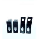 Ver imagem 3 de Cantoneira De Proteção Para Moveis 18 X 56 X 56 Mm Preta (Kit C/100)