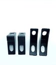 Ver imagem 3 de Cantoneira De Proteção Para Moveis 18 X 56 X 56 Mm Preta (Kit C/100)
