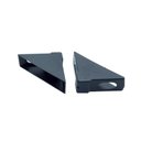 Ver imagem 2 de Cantoneira De Proteção Para Moveis 18 X 56 X 56 Mm Preta (Kit C/100)