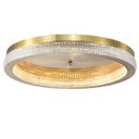 Ver imagem 1 de Plafon Sobrepor Led Cristal Bronze 40cm Ca035-bz
