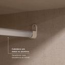 Ver imagem 4 de Guarda-Roupa Casal 8 Portas 4 Gavetas 240cm x 220cm x 47cm Milan Off White/Capuccino