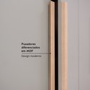 Ver imagem 7 de Guarda-Roupa Casal 8 Portas 4 Gavetas 240cm x 220cm x 47cm Milan Off White/Capuccino