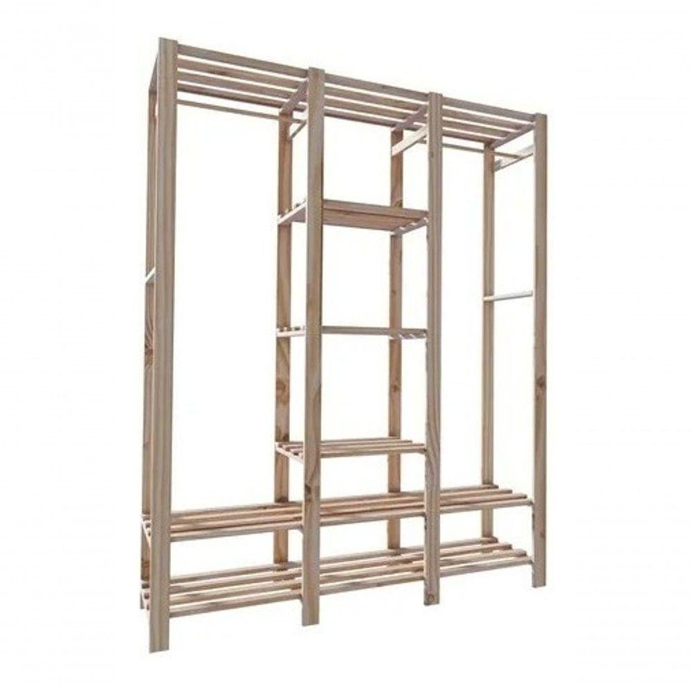 Porta Calçados 2 Cabideiros 170x140cm para Dispensa - 2