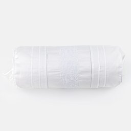 Capa para Rolo de Cama Algodão 400 Fios Grand Palais Branco Blue Gardenia - 1