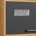 Ver imagem 6 de Conjunto para Lavanderia com 2 Peças 100% MDF Vicenza Espresso Móveis Cinza/Amêndoa/Chumbo