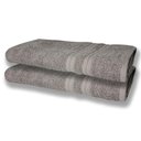 Ver imagem 4 de 10 Toalhas Grande 2 Verde 2 Rosê 2 Cinza 2 Azul 2 Branco