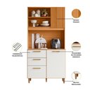 Ver imagem 5 de Kit Sicilia Piccolo Ripado 3 Portas 2 Gavetas