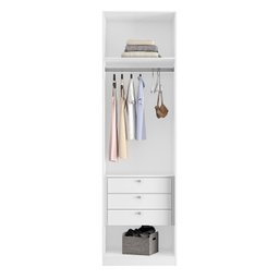 Guarda Roupa Modular 2 Portas 70cm Gavetas Altezza - 2
