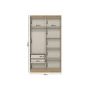 Ver imagem 7 de Guarda-Roupa 4 Portas 2 Gavetas 120cm x 220cm Milan Verde/Capuccino/Menta