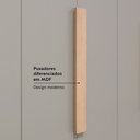 Ver imagem 4 de Guarda-roupa 4 Portas 2 Gavetas 120cm X 220cm Milan