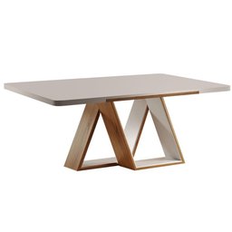 Mesa de Jantar Moderna - Sophia-1,80 x 1,0 metros - Requinte Salas - 1 Mesa de Jantar Moderna - Sophia-1,80 x 1,0 metros - Requinte Salas - 1