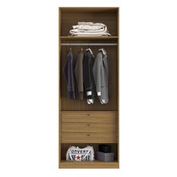 Guarda-roupa Modular 2 Portas com Gavetas 70cm Altezza - 2