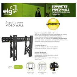 Suporte para Videowall Tv 37 a 70 Pull-out Lvw02-46f Elg - 2