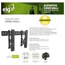 Ver imagem 2 de Suporte para Videowall Tv 37 a 70 Pull-out Lvw02-46f Elg