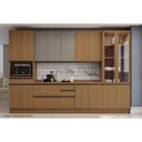 Ver imagem 5 de Cristaleira de Cozinha Maxxi G756 C/ 4 Portas (2 C/ Vidro) 80cm Canela - Kappesberg