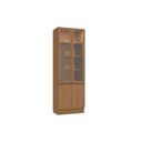 Ver imagem 1 de Cristaleira de Cozinha Maxxi G756 C/ 4 Portas (2 C/ Vidro) 80cm Canela - Kappesberg