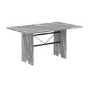 Ver imagem 5 de Conjunto de Mesa Tubular 140cm x 75cm Tampo Granito Topázio com 6 Cadeiras Lara Prata/Preto