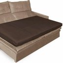 Ver imagem 3 de Pillow Top para Sofá Reclinável 10cm 1200g-m² 180x90cm Marrom