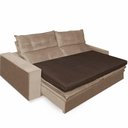 Ver imagem 1 de Pillow Top para Sofá Reclinável 10cm 1200g-m² 180x90cm Marrom