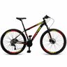 Bicicleta Aro 29 18v Absolute Hidráulica Trava e Pretoamarelo e Vermelho 15" Pretoamarelo e - 1