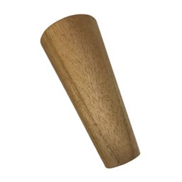 Kit 4 Pés De 20 Cm Cônico Retrô Para Móveis Pé Palito - 4