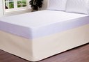 Ver imagem 1 de Saia para Cama Box Colchobox Matelassado King Size Palha