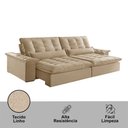 Ver imagem 7 de Sofá Victory Linho 02 Módulos de 80cm B25cm Meu Sofá Online