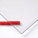 Ver imagem 1 de Chapa Placa Ps Poliestireno Cristal 2mm 50 X 50cm Tacolado 01 Unidade